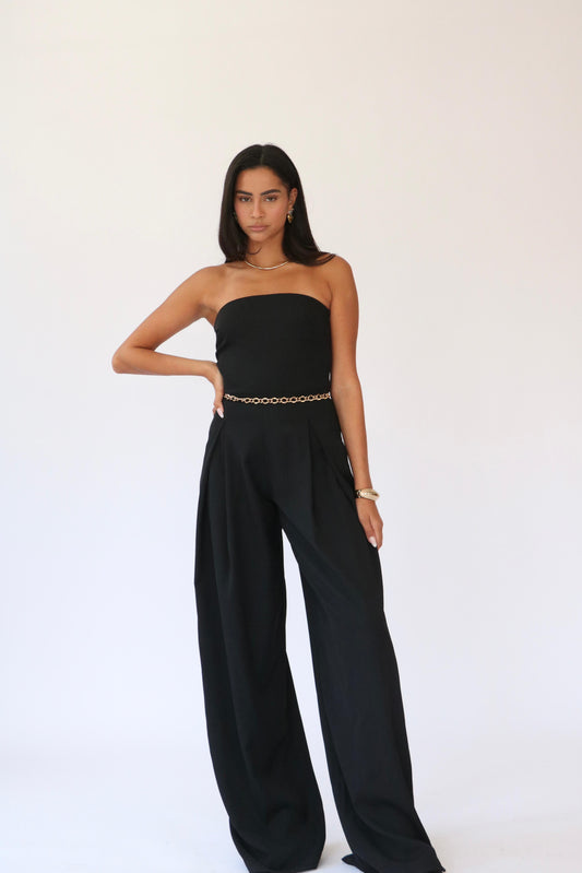 אוברול קארן -שחור