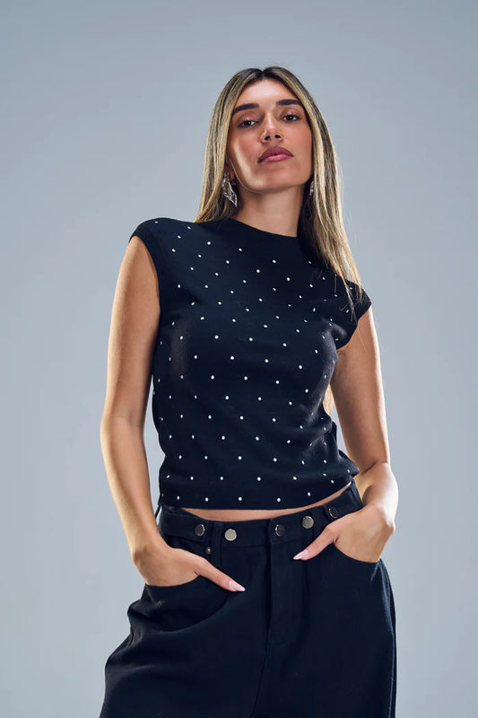 סריג מלה - שחור