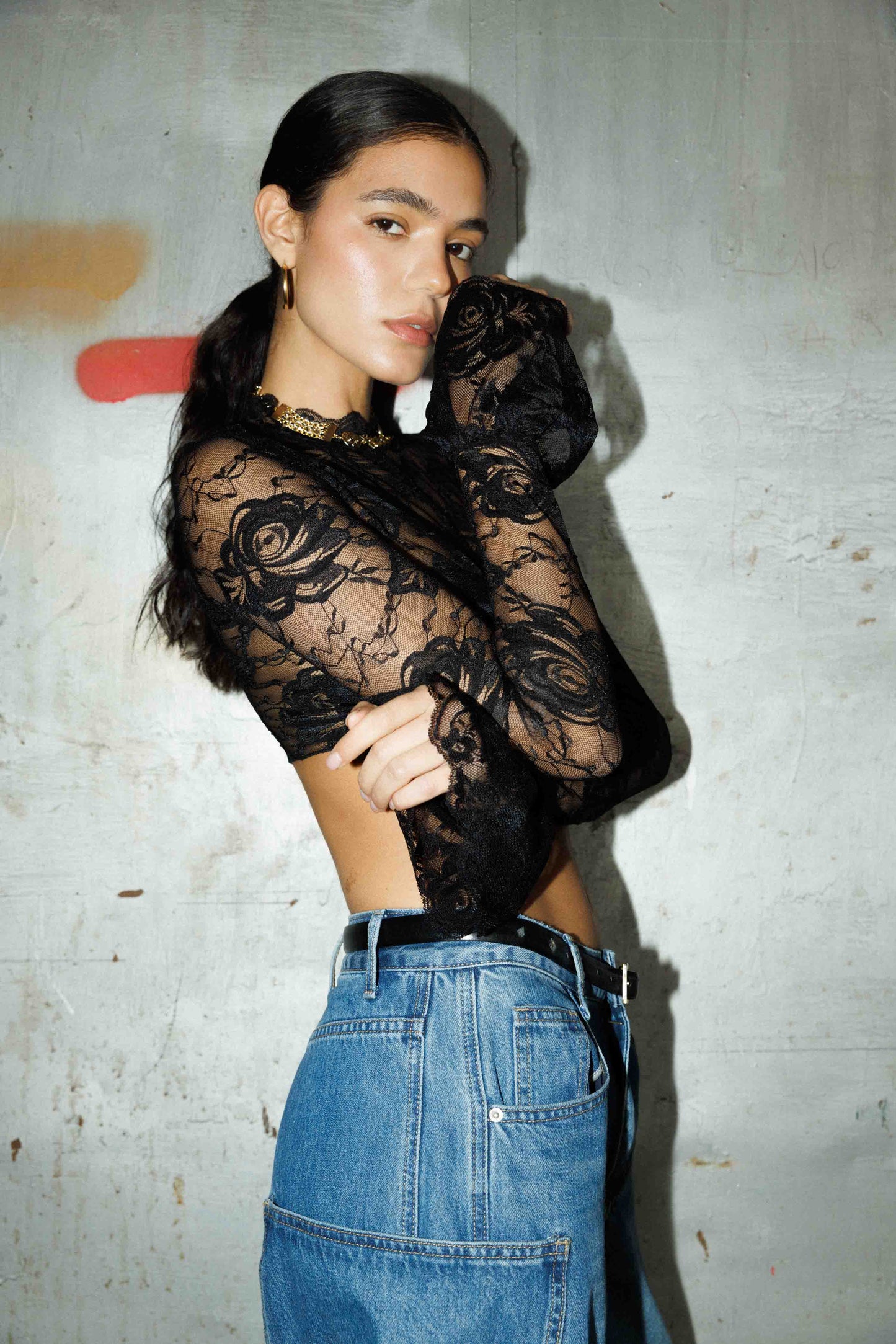 טופ קינזי - לבן