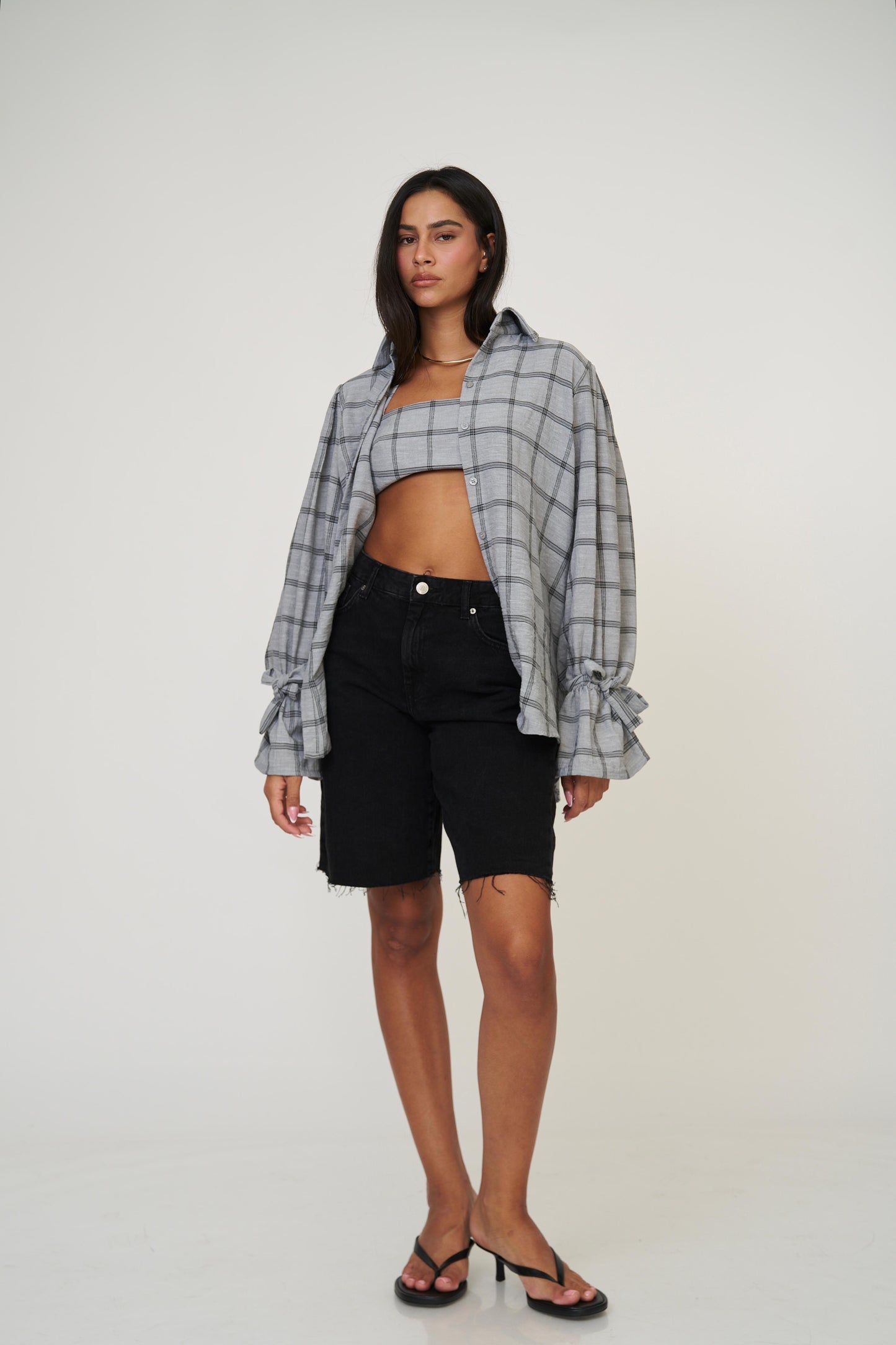 מכופתרת אניטה - אדום