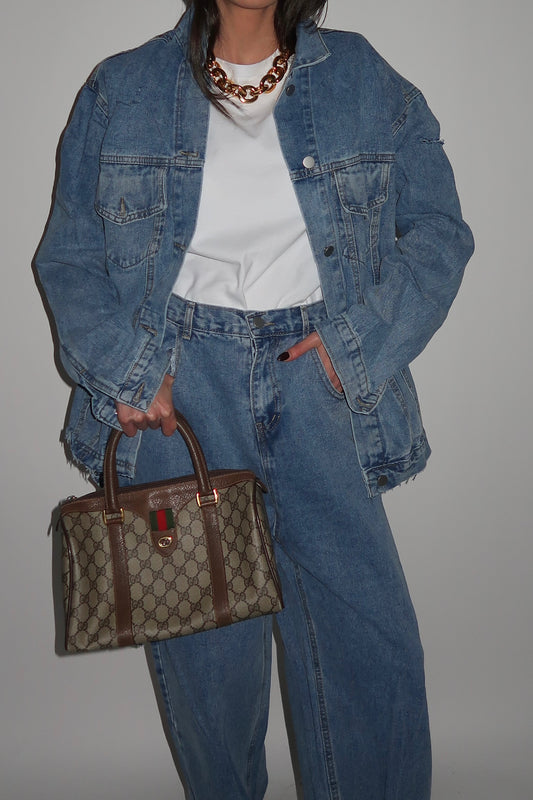 EXCLUSIVEחליפת גינס גייסון