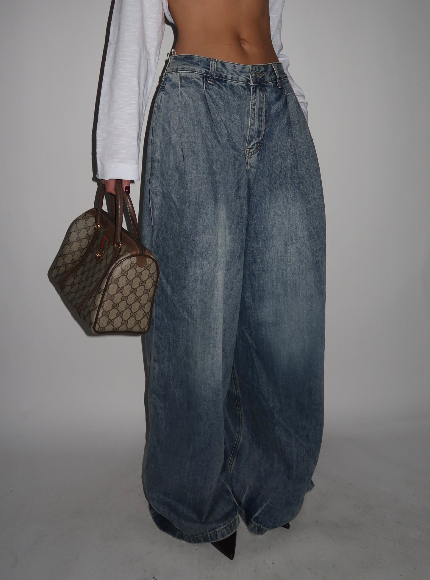 מכנסי גינס מתרחבים סיימון Exclusive