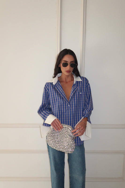 חולצה מכותרת דני - EXCLUSIVE