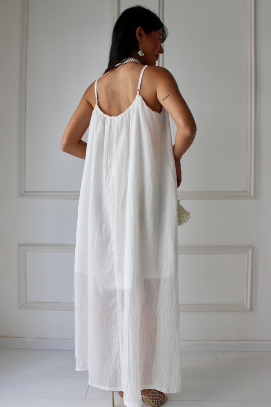 שמלת גיין - לבן