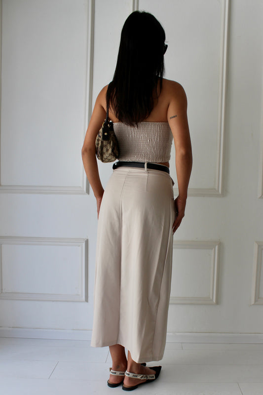 חצאית דיקסי - בז