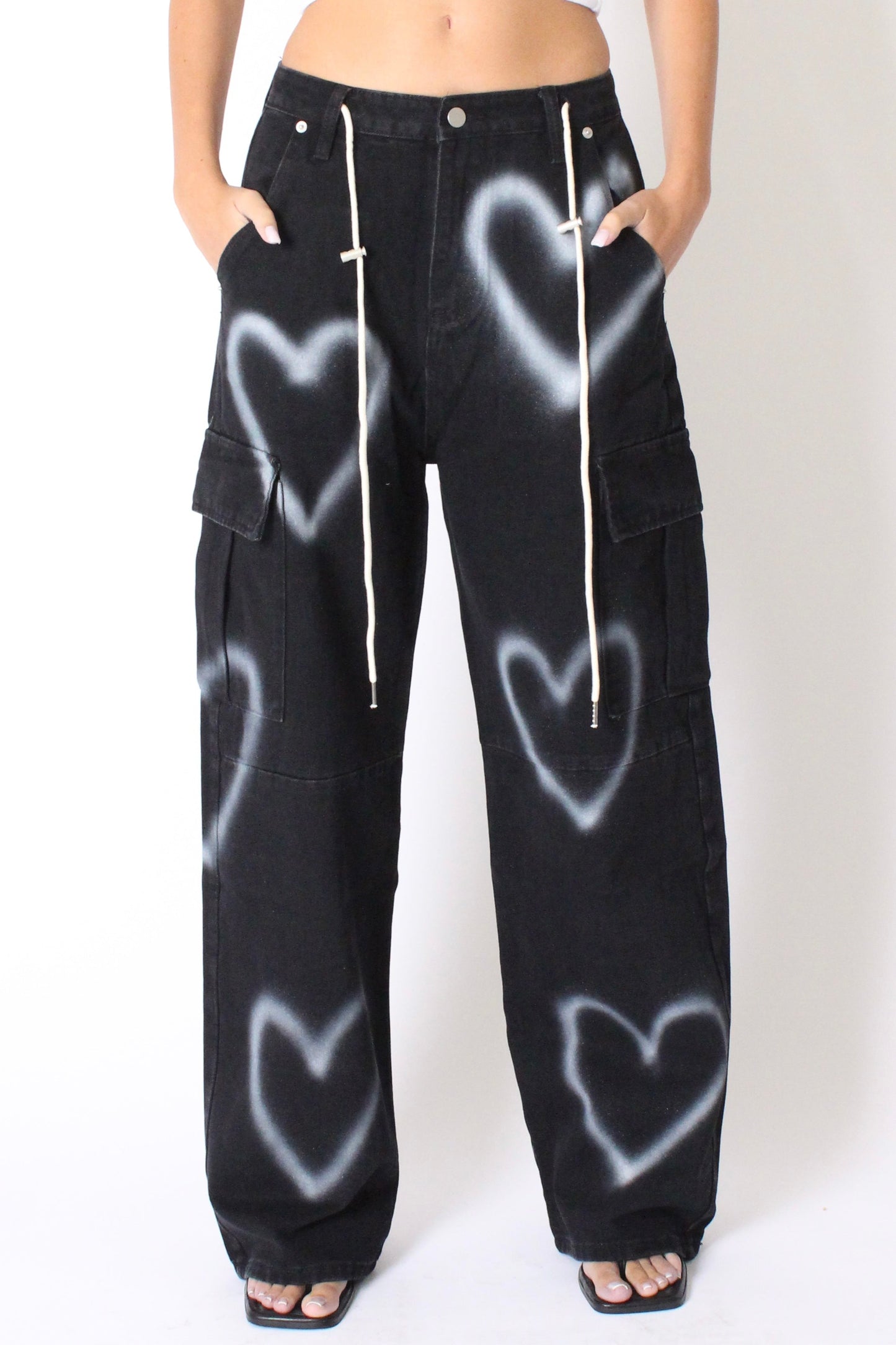 מכנסי גינס הארטי - כהה