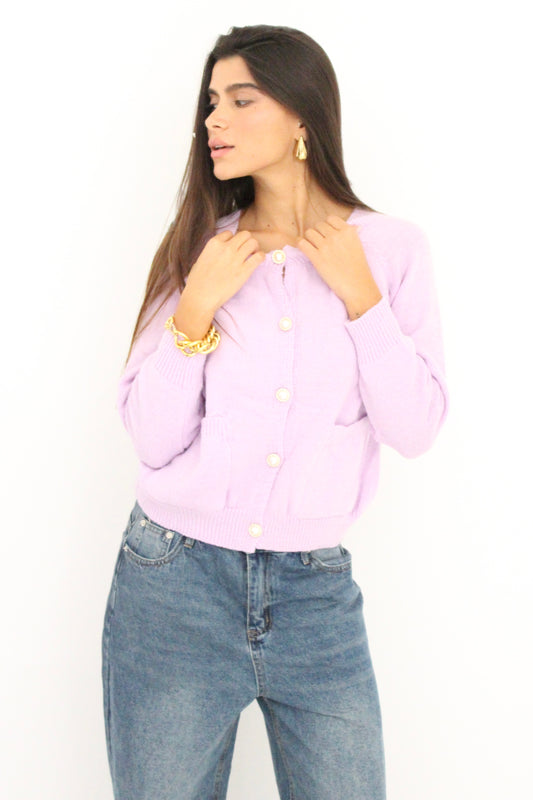 סוודר יוהן - לוונדר