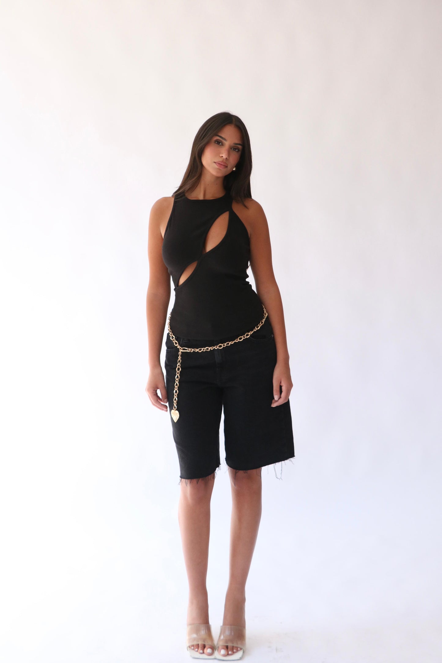 גופיית לורנזה - חום