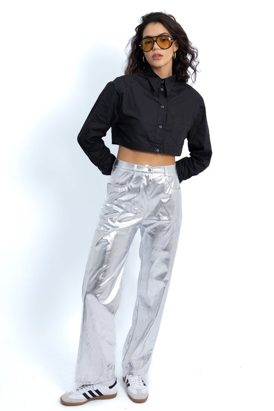 מכנסי סטפן - כסף