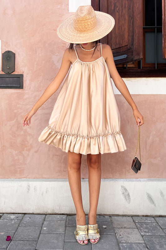 שמלת מילי - שמנת