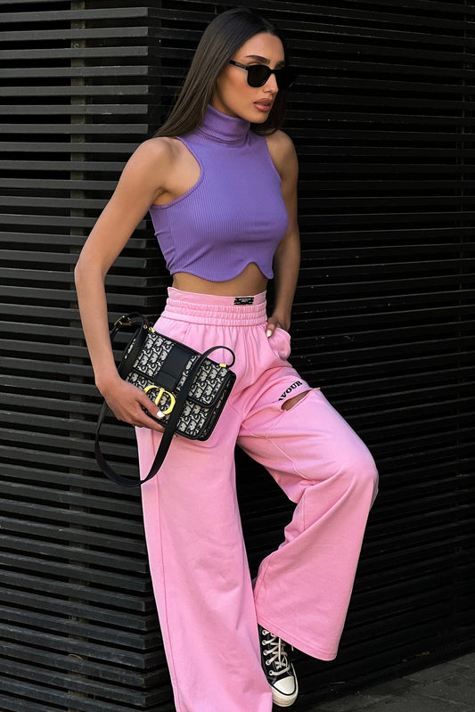 גופיית ליבי - סגול