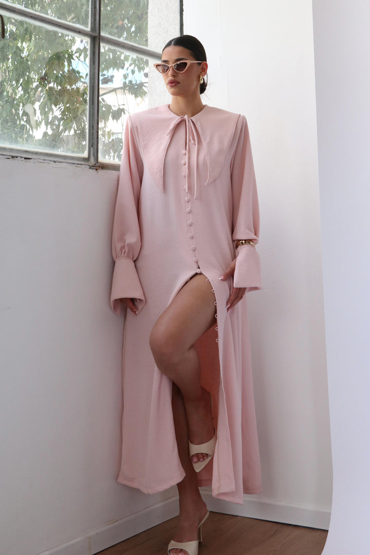 שמלת נילה - ורוד