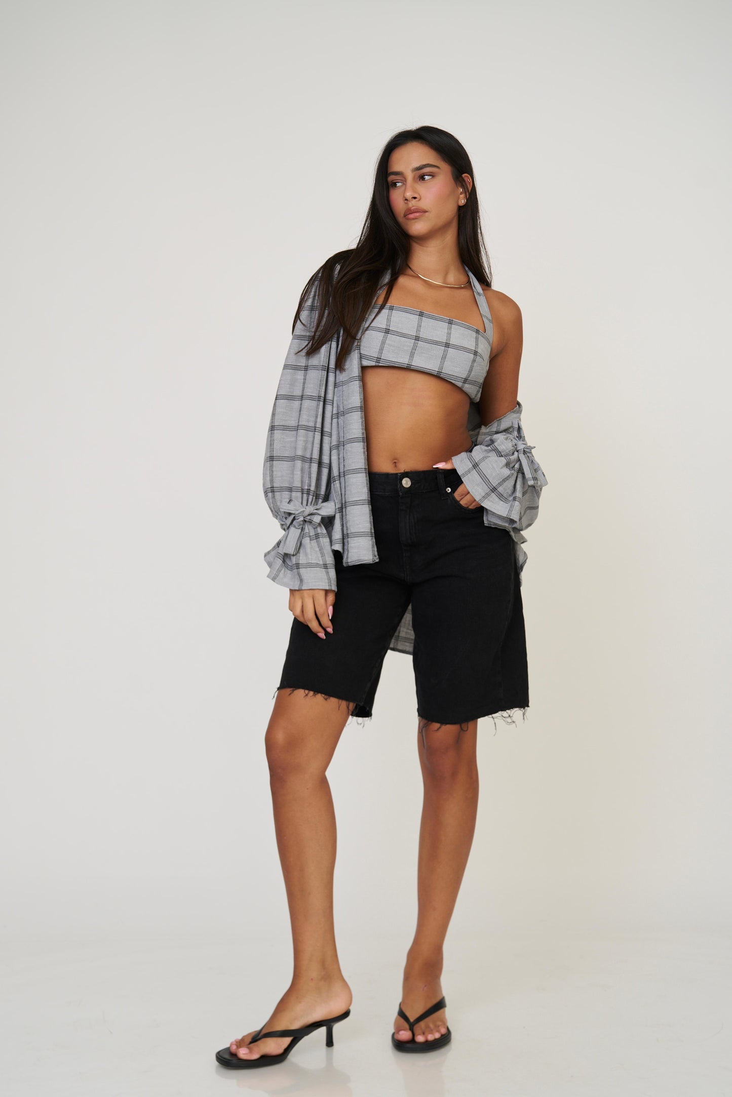 מכופתרת אניטה - אדום