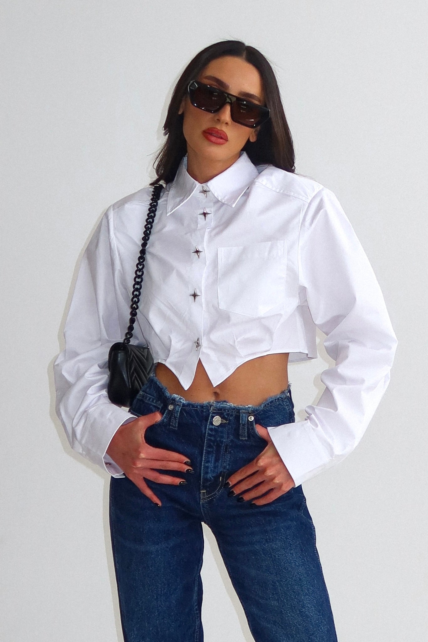 חולצת אנימה - כחול