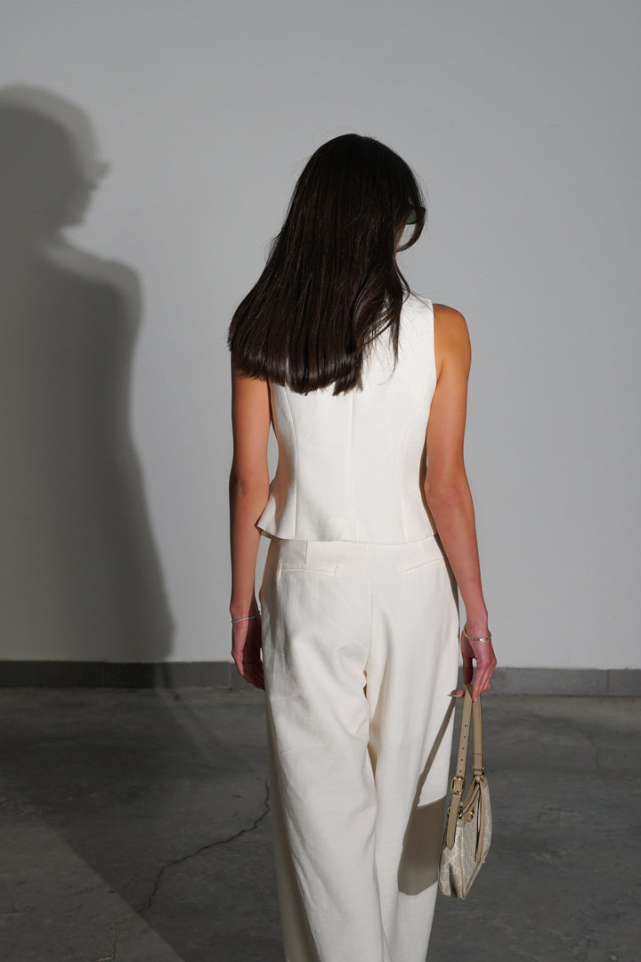 חליפת בריטני-שמנת