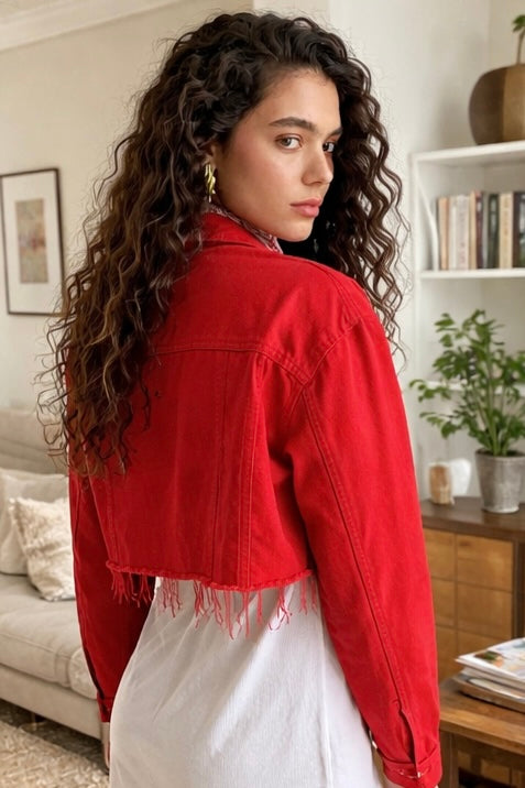 גקט גינס אדום