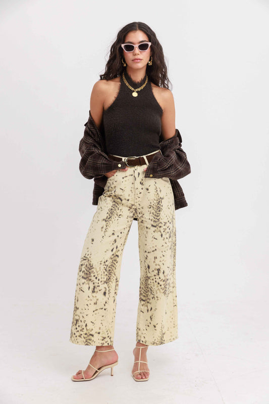 מכנסי גינס רנדי -  בהיר