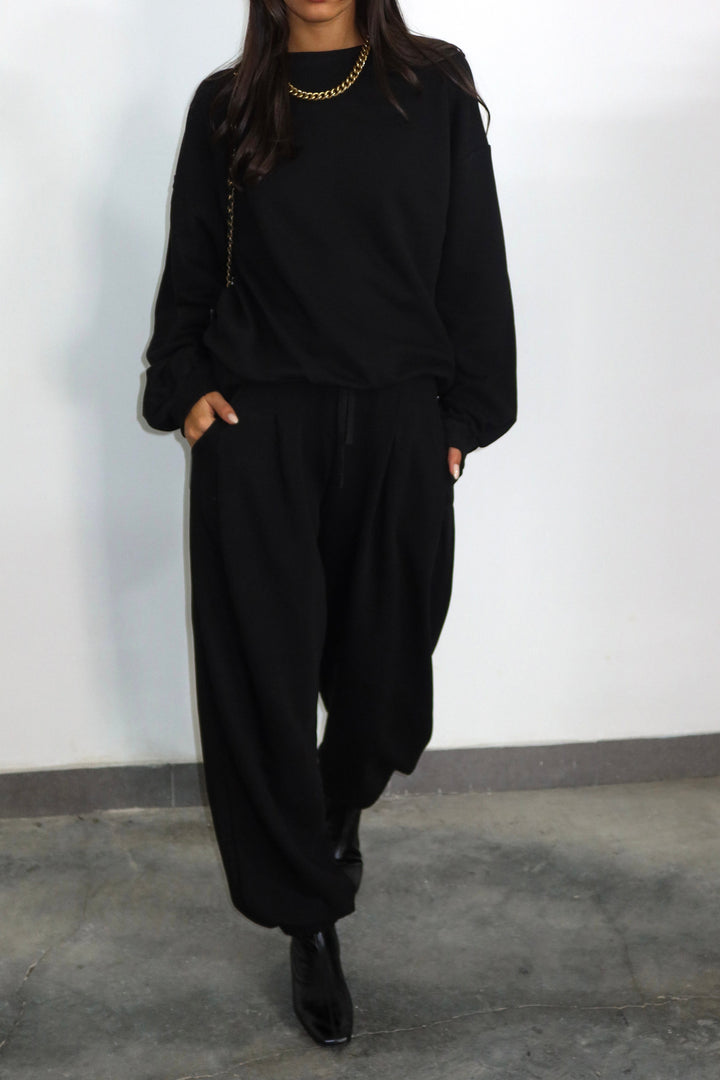 חולצת פררה-שחור