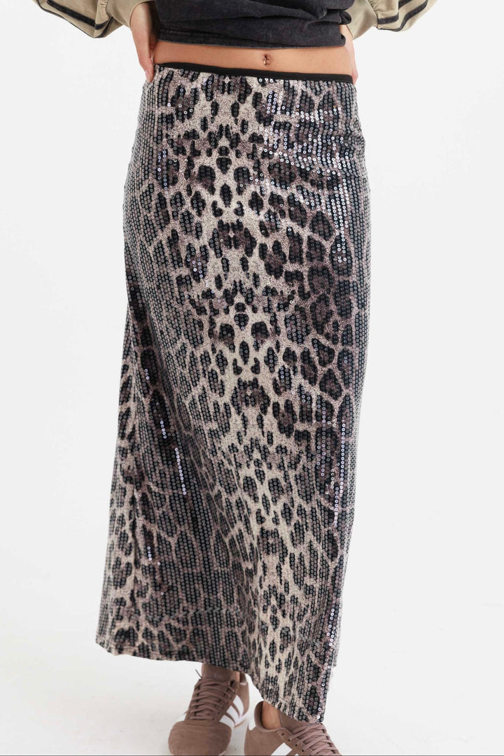 חצאית פאייטים מנדי - מנוחש