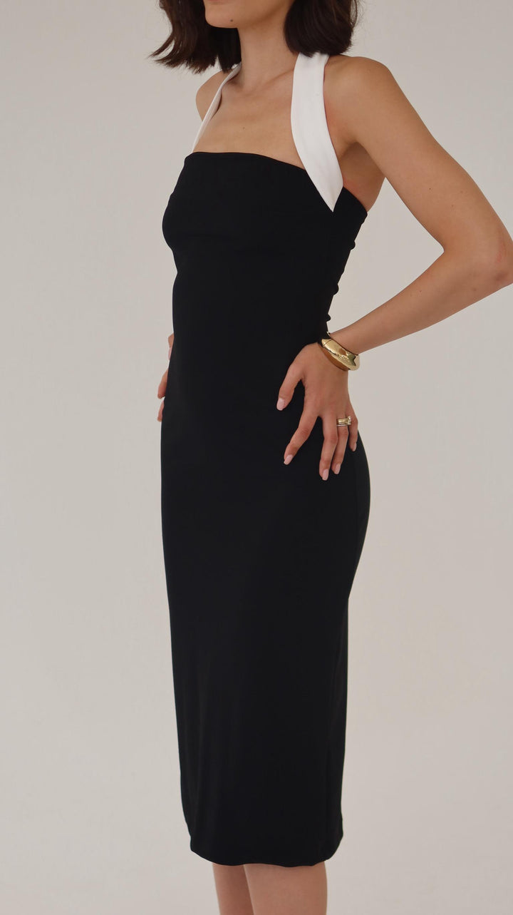 שמלת מודי - לבן