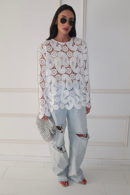 חולצת לייס EXCLUSIVE