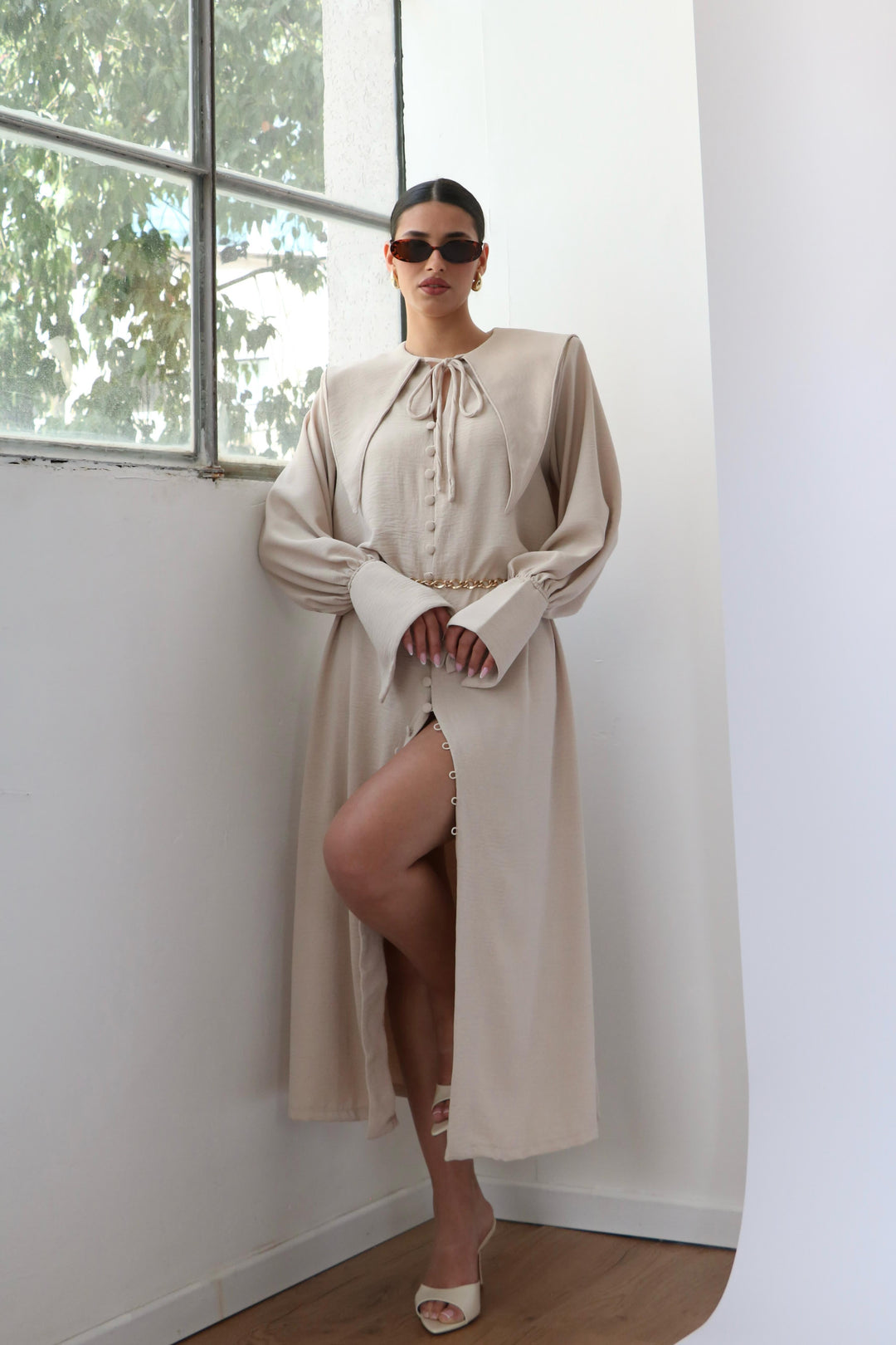 שמלת נילה - ורוד