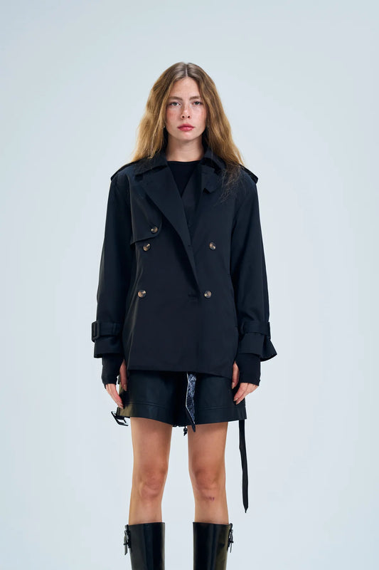 מעיל שליו שחור