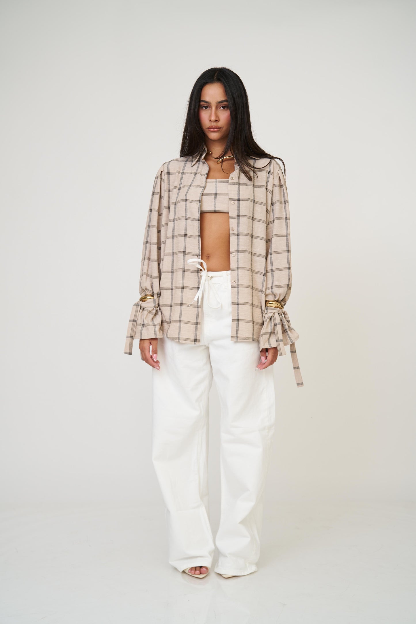 מכופתרת אניטה - אדום