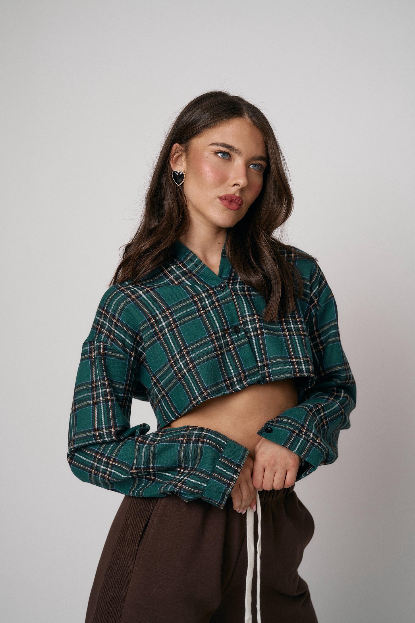 חולצת מוניק  - חרדל