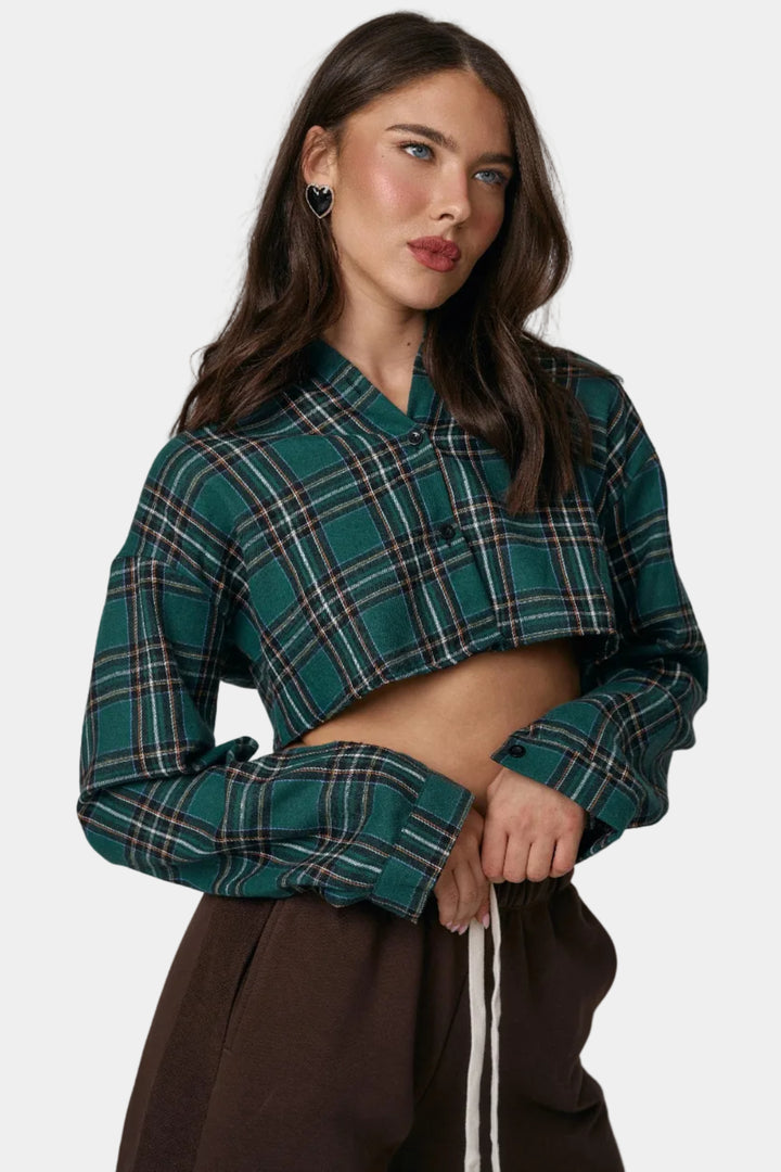 חולצת מוניק  - ירוק