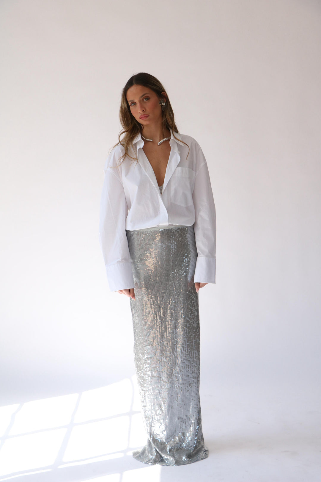 חצאית פייטו -שחור