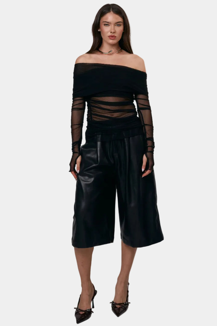 חולצת מיאל שחור