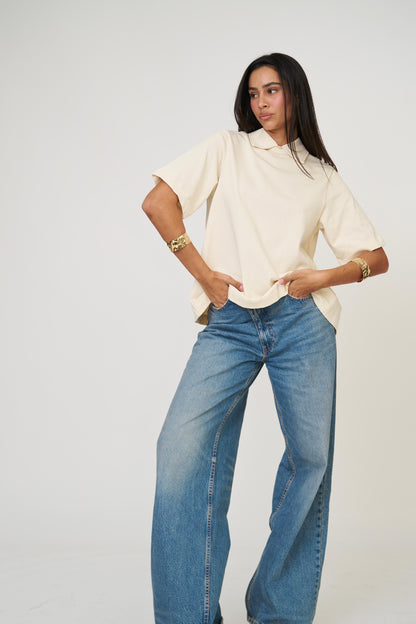 חולצת קורן - לבן