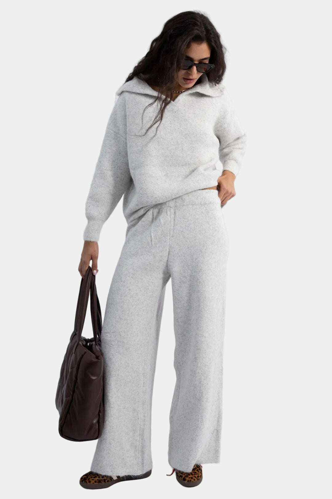 חליפת גוליה- אפור בהיר