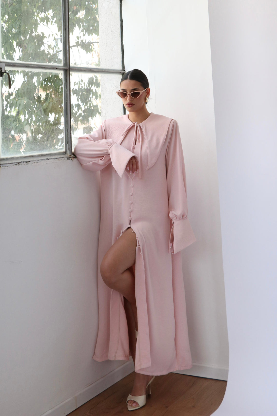 שמלת נילה - ורוד