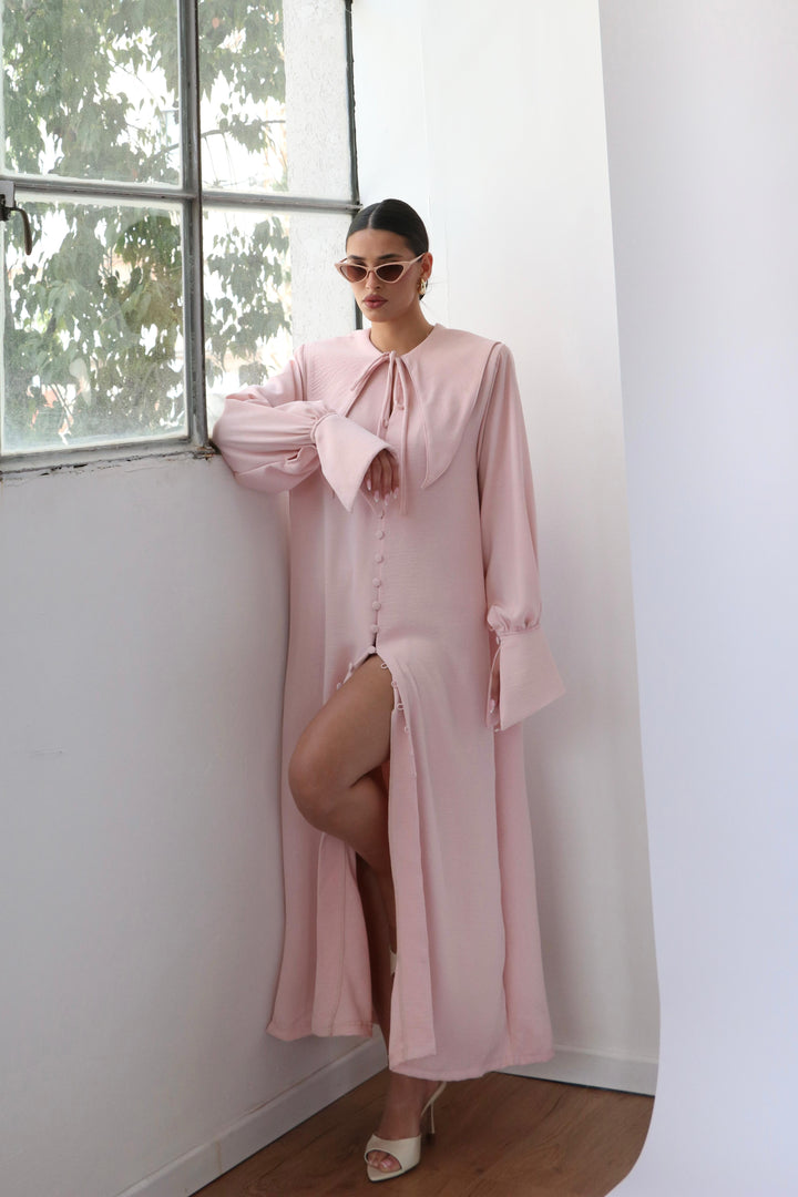 שמלת נילה - ורוד