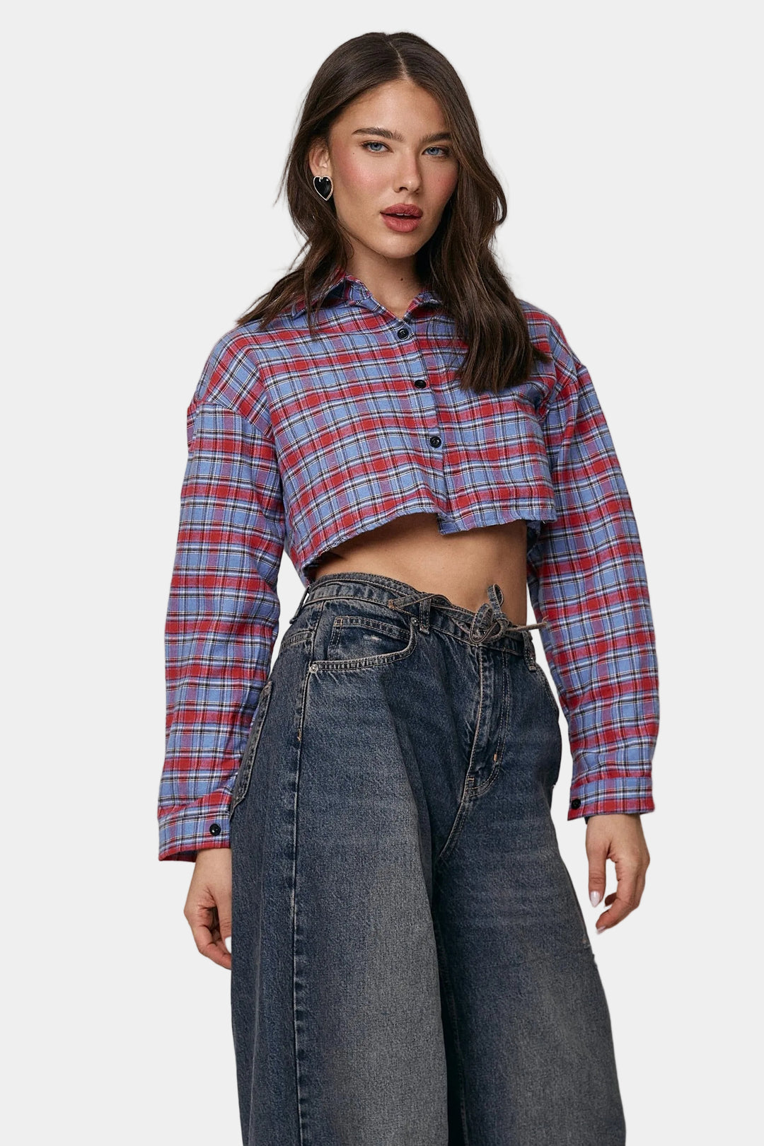 חולצת מוניק  - סגול