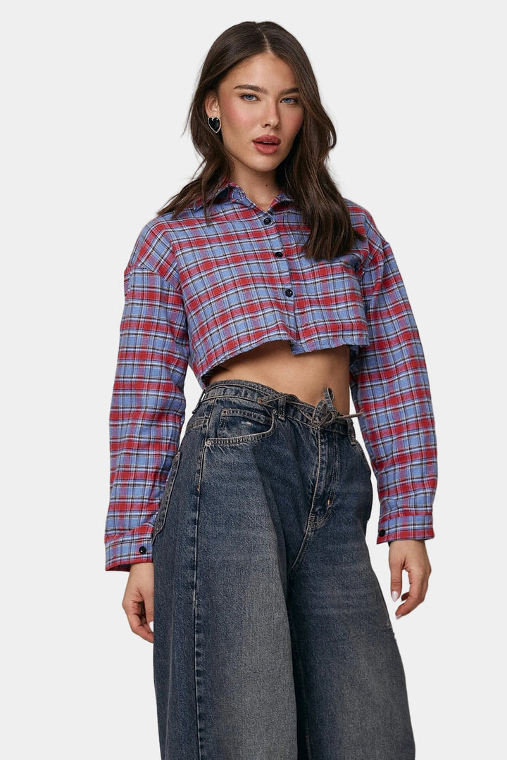 חולצת מוניק  - סגול