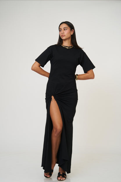 שמלת איימי - שחור