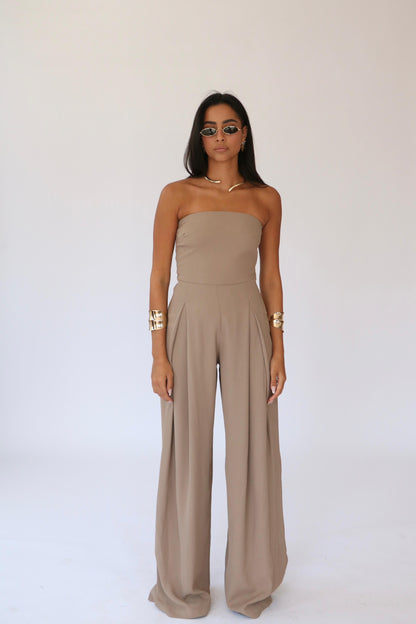 אוברול קארן -לבן