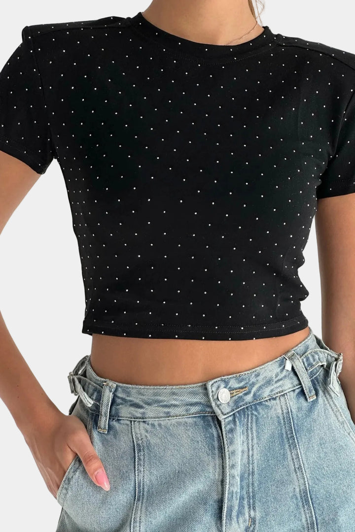 חולצת אבנים גבריאל - שחור