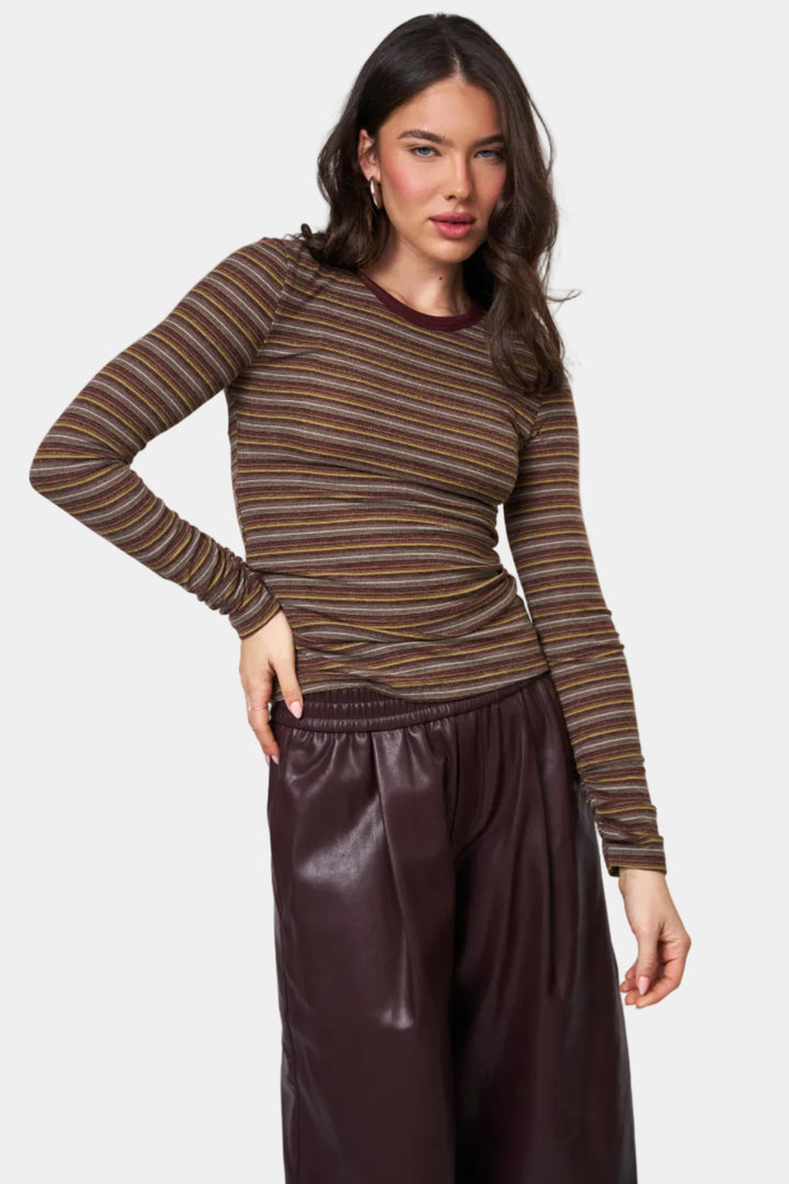 חולצת מוליבר - בורדו