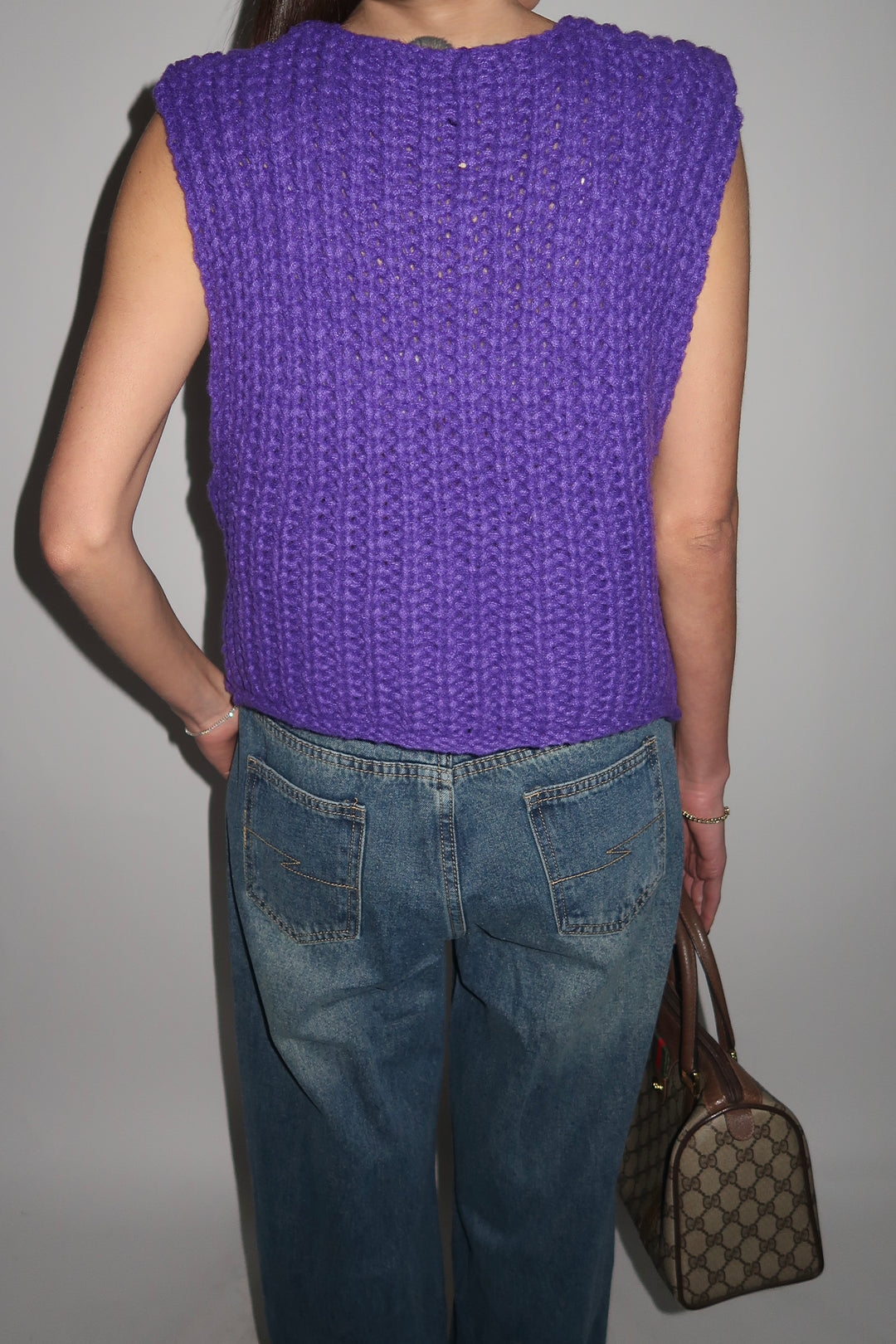 וסט שחף - סגול