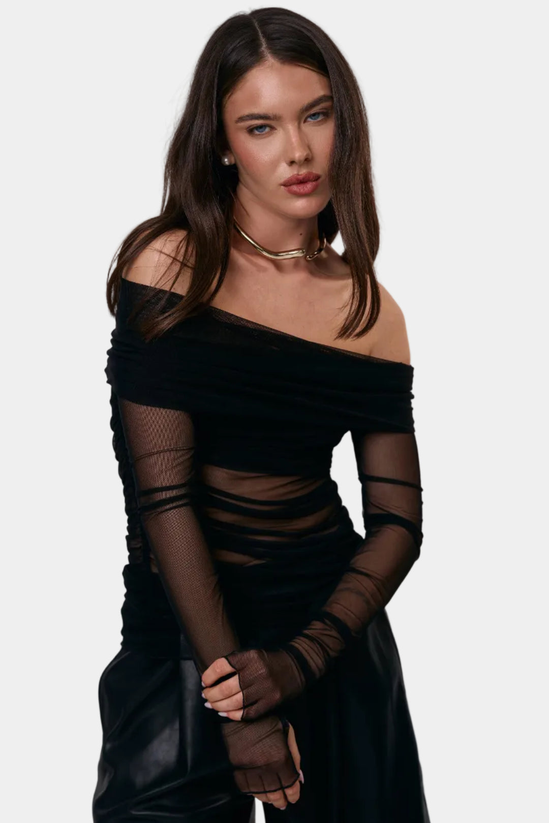 חולצת מיאל שחור