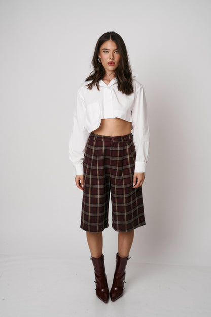 מכנסי ברמודה לונה - כחול