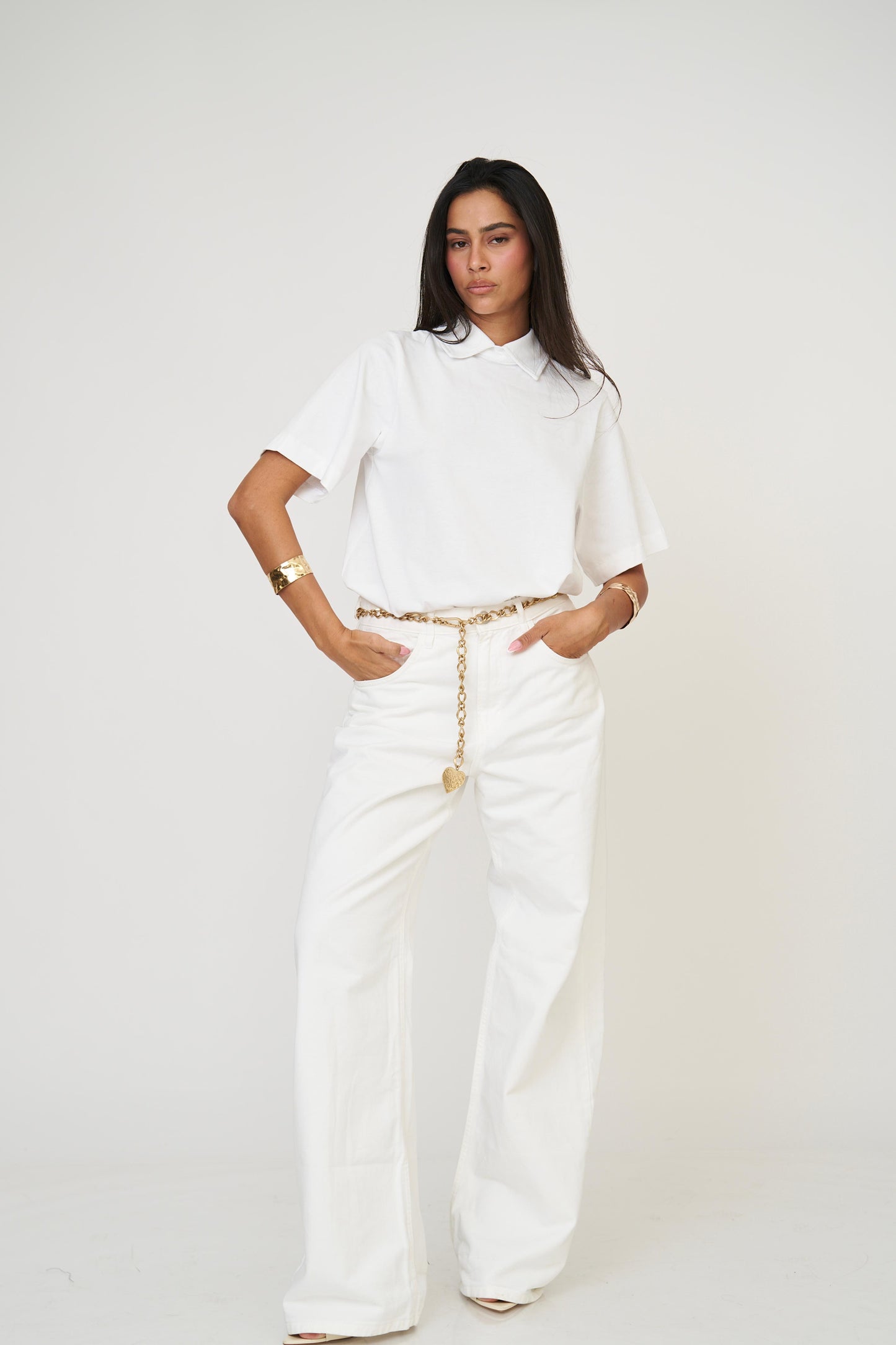 חולצת קורן - לבן