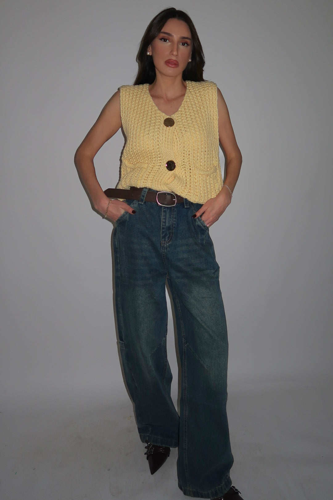 וסט שחף - סגול