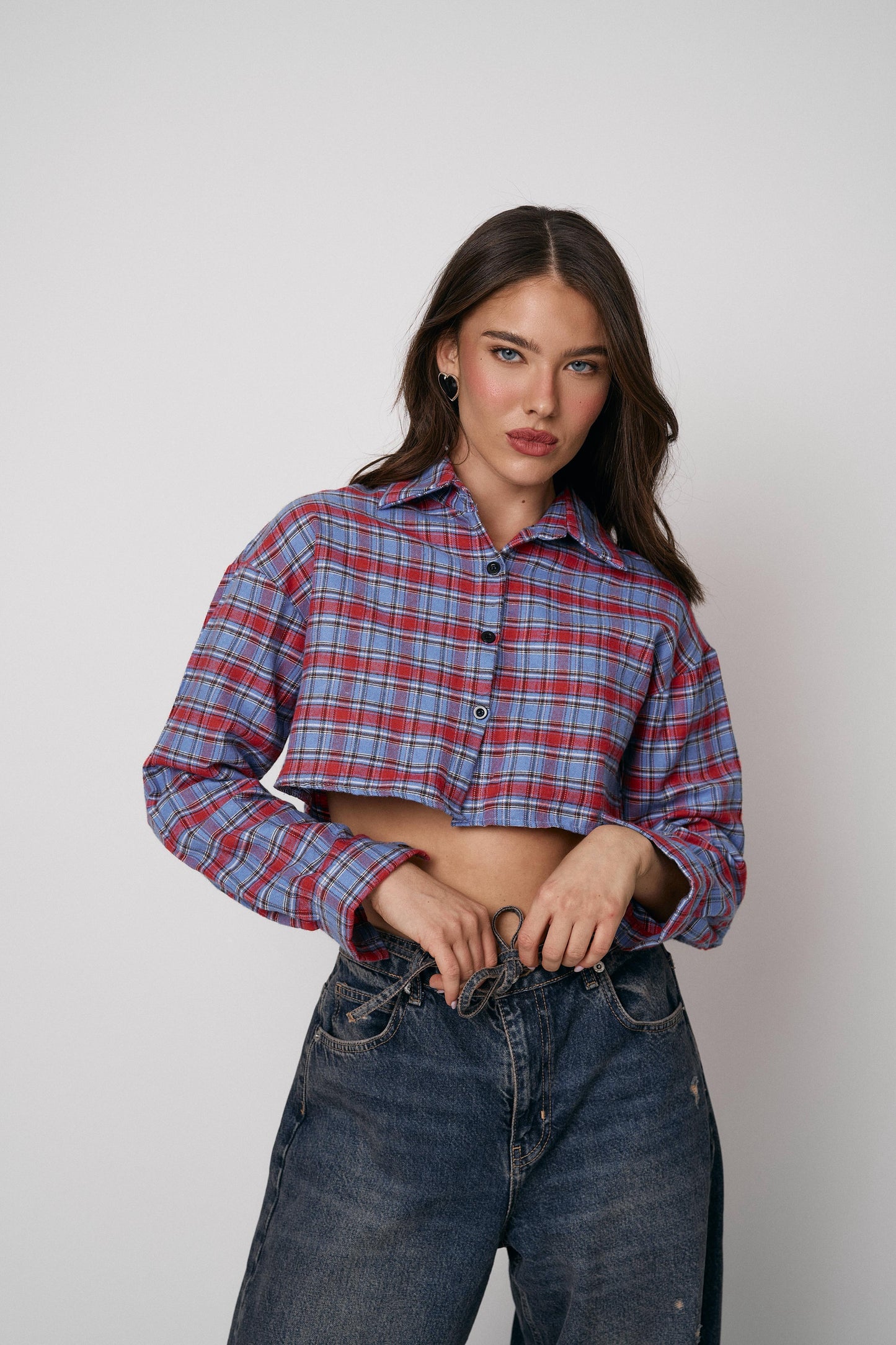 חולצת מוניק  - חרדל