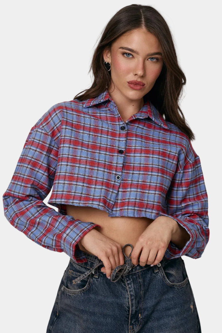 חולצת מוניק  - סגול