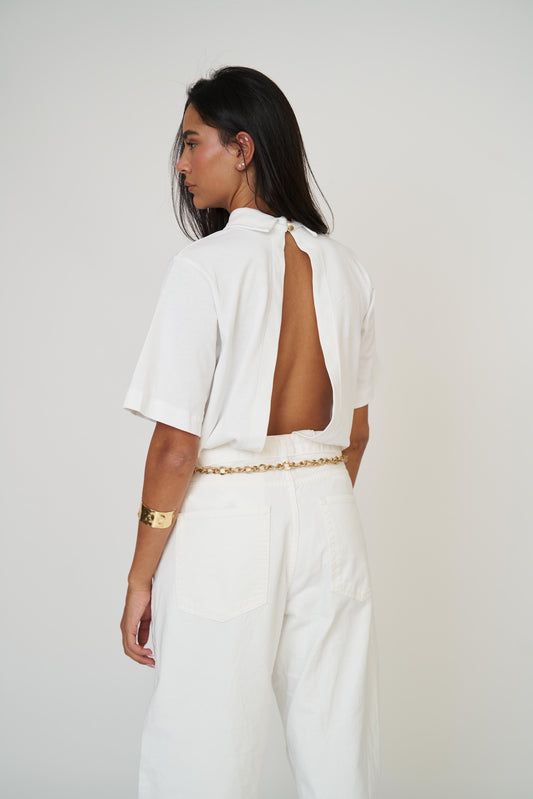 חולצת קורן - לבן